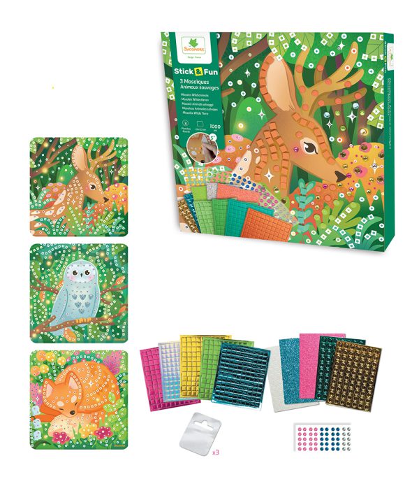 Stick&FUN S - חיות יער